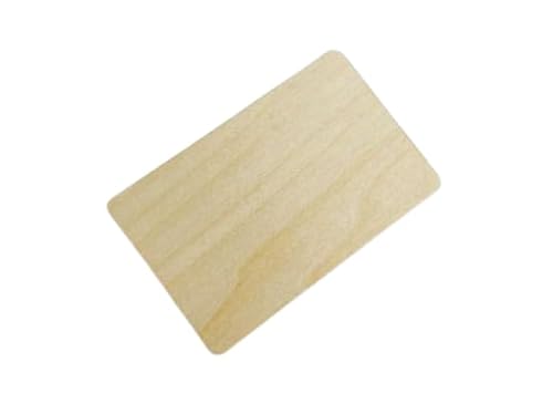 OUTLETISSIMO® 10 Stück NTAG216 NFC-Karten aus Ahornholz ISO programmierbar Hotel von OUTLETISSIMO