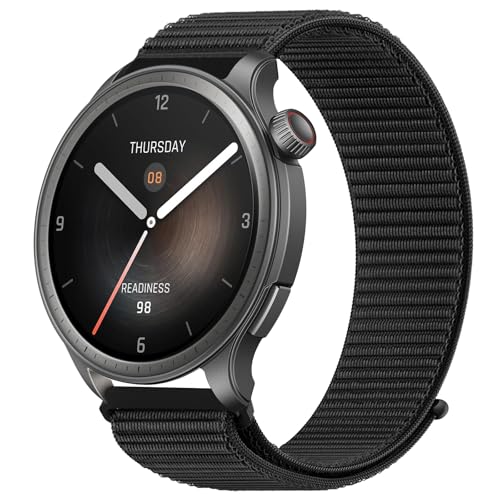 Nylon Uhrenarmbänder 22mm für Amazfit Bip 6/Bip 5/Bip 5 Unity/Amazfit Balance/GTR 4/GTR4 Pro/GTR 3/GTR3 Pro/GTR 2/GTR 47mm/Cheetah/Cheetah Pro Ersatz Armband für Herren Damen Nylon Uhrenarmbänder 22mm für Amazfit Bip 6/Bip 5/Bip 5 Unity/Amazfit Balance/GTR 4/GTR4 Pro/GTR 3/GTR3 Pro/GTR 2/GTR 47mm/Cheetah/Cheetah Pro Ersatz Armband für Herren Damen von OUTPUTBT