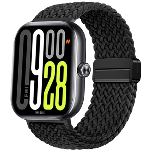 OUTPUTBT Geflecht Magnetisch Armbänder für Redmi Watch 5/4 Armband Elastisch Nylon Baumwolle Sport Ersatzarmband für Xiaomi Smart Band 9 Pro/Mi Band 8 Pro für Damen Herren OUTPUTBT Geflecht Magnetisch Armbänder für Redmi Watch 5/4 Armband Elastisch Nylon Baumwolle Sport Ersatzarmband für Xiaomi Smart Band 9 Pro/Mi Band 8 Pro für Damen Herren von OUTPUTBT