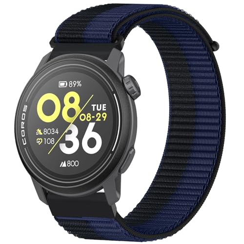 OUTPUTBT Nylon Uhrenarmbänder 22mm für Coros Pace 3/PACE Pro/Apex 2 Pro/Apex Pro/Apex 46mm Armband Elastisch Sport für Coros Vertix Ersatzarmband Damen Herren OUTPUTBT Nylon Uhrenarmbänder 22mm für Coros Pace 3/PACE Pro/Apex 2 Pro/Apex Pro/Apex 46mm Armband Elastisch Sport für Coros Vertix Ersatzarmband Damen Herren von OUTPUTBT