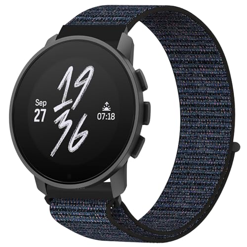 OUTPUTBT Nylon Uhrenarmbänder 22mm für Suunto 9 Peak/9 Peak Pro/5 Peak/Race 49mm/Race S 45mm Armband Elastisch für Suunto Vertical/Ocean Ersatzarmband für Herren Damen OUTPUTBT Nylon Uhrenarmbänder 22mm für Suunto 9 Peak/9 Peak Pro/5 Peak/Race 49mm/Race S 45mm Armband Elastisch für Suunto Vertical/Ocean Ersatzarmband für Herren Damen von OUTPUTBT