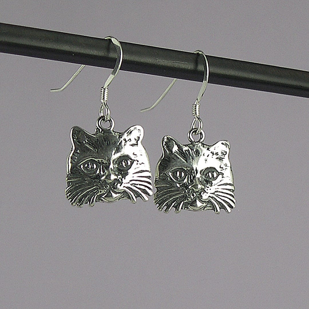 Katzen Ohrhaken-925Er Silber Katzen Ohrhaken-925Er Silber von OUTmall