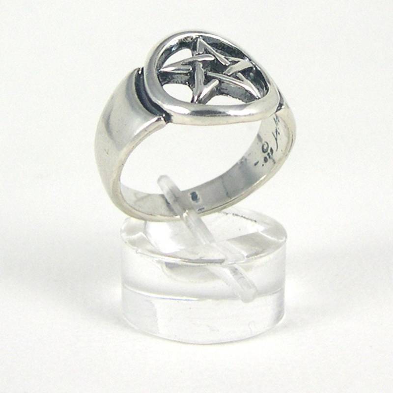 Pentagramm Ring Frohe Sonnenwende Pentagramm Ring Frohe Sonnenwende von OUTmall