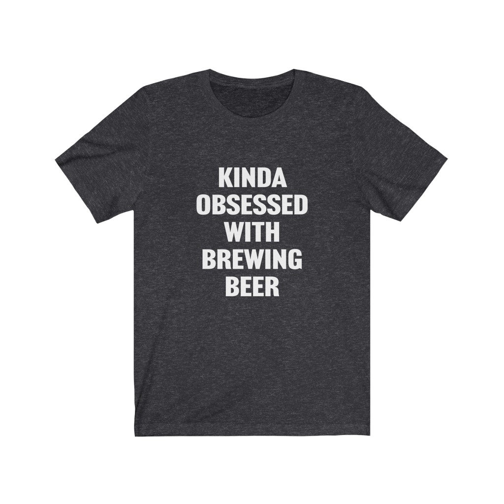 Bierbrauen Shirt, Bierbrauer Geschenk, Ein Bisschen Besessen, Geschenk Für Bierliebhaber, Bierbrauer, Craft Beer Brewing Shirt von OUToftheBOXGiftShop