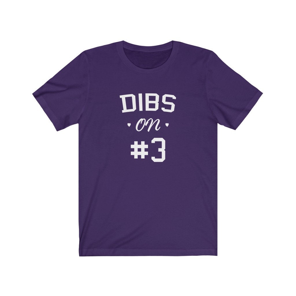 Dibs On # 3 Jersey Kurzarm T-Shirt von OUToftheBOXGiftShop