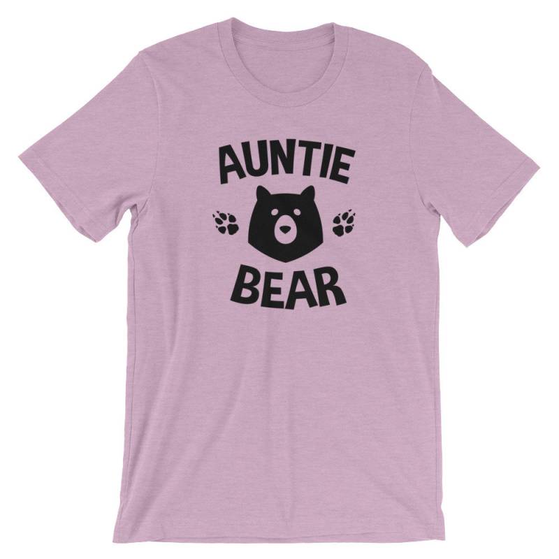 Tante Bär Kurzarm T-Shirt - Shirt, T-Shirt, Passende Familien Shirts, Neue Tante, Geschenk Für von OUToftheBOXGiftShop