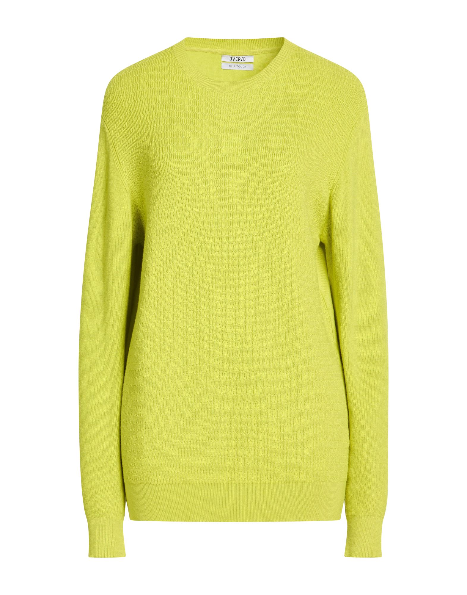 OVER/D Pullover Damen Limettengrün von OVER/D