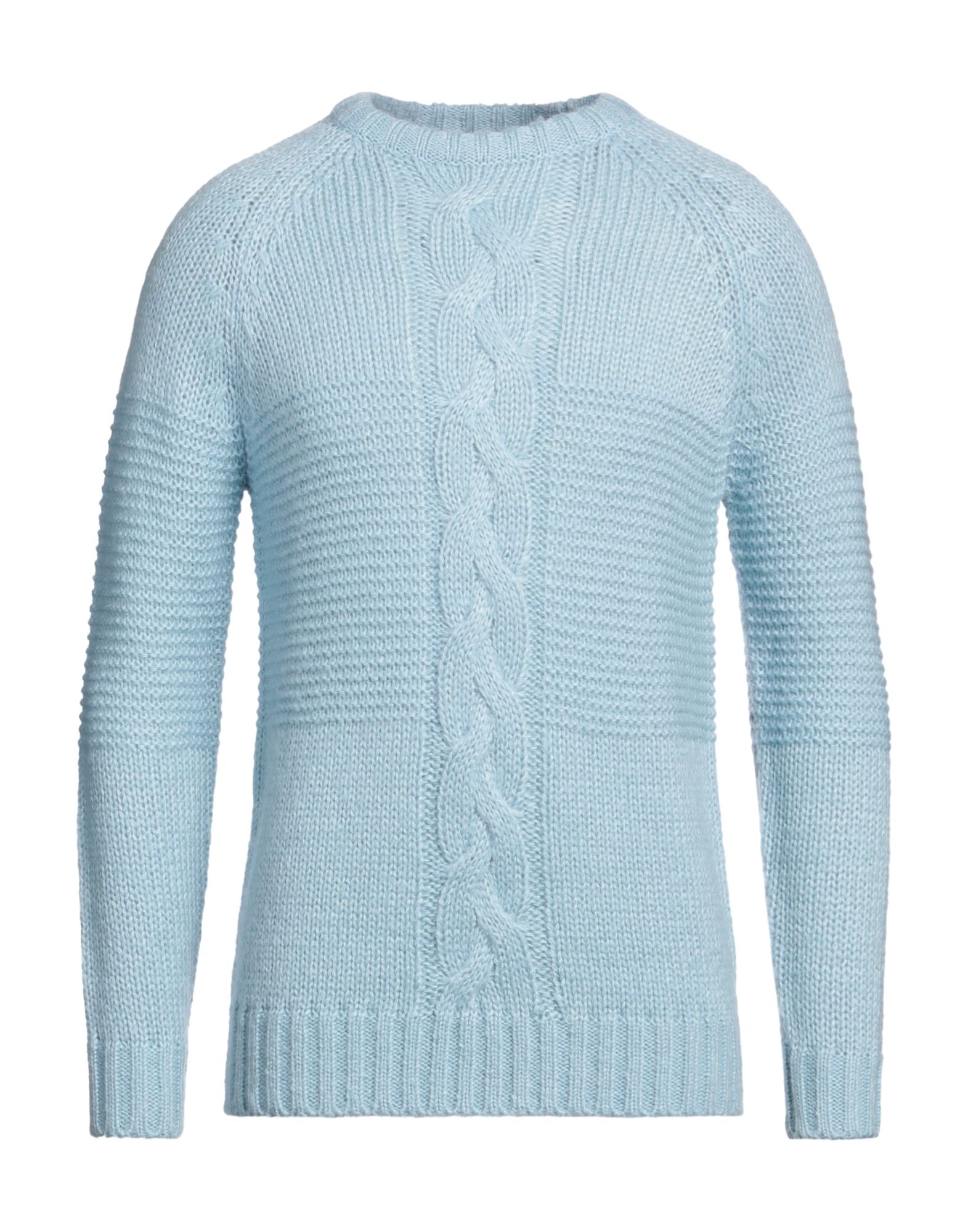 OVER/D Pullover Herren Himmelblau von OVER/D