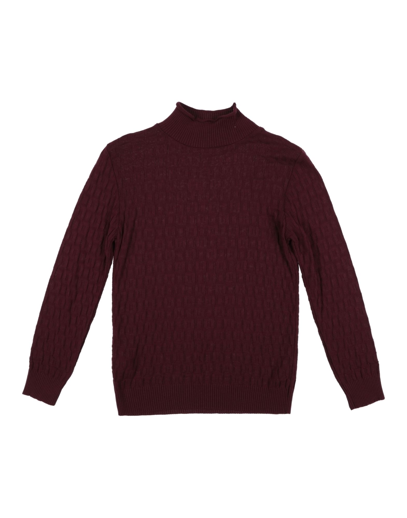 OVER/D Rollkragenpullover Kinder Bordeaux von OVER/D