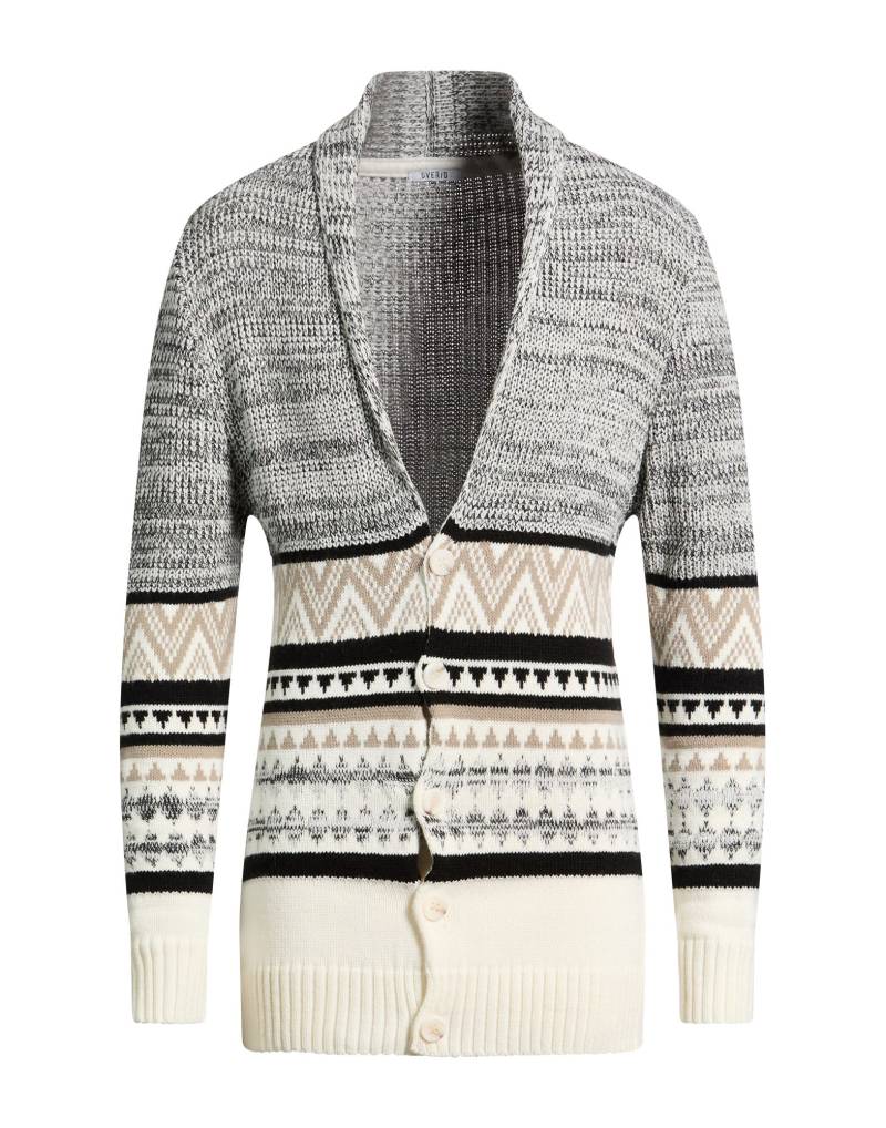 OVER/D Strickjacke Herren Elfenbein von OVER/D