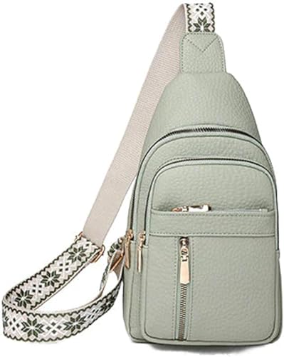 Lässige Gürteltasche mit Reißverschluss für Damen, diebstahlsichere Brusttasche aus Leder, wasserdichte Umhängetasche für Reisen, vielseitige Umhängetasche, Umhängetasche aus weichem PU-Leder Lässige Gürteltasche mit Reißverschluss für Damen, diebstahlsichere Brusttasche aus Leder, wasserdichte Umhängetasche für Reisen, vielseitige Umhängetasche, Umhängetasche aus weichem PU-Leder von OVERJLDW