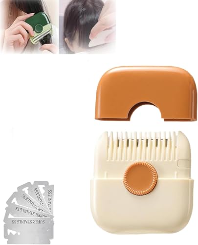 OVERJLDW Haarschneider/Kamm für Kinder, 2-in-1-Haarschneider, Haarschneider für Spliss, doppelseitiger Rasierkamm, manueller Ponyschneiderkamm von OVERJLDW