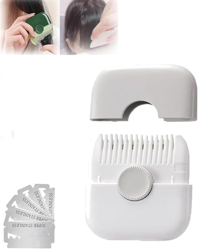 OVERJLDW Haarschneider/Kamm für Kinder, 2-in-1-Haarschneider, Haarschneider für Spliss, doppelseitiger Rasierkamm, manueller Ponyschneiderkamm OVERJLDW Haarschneider/Kamm für Kinder, 2-in-1-Haarschneider, Haarschneider für Spliss, doppelseitiger Rasierkamm, manueller Ponyschneiderkamm von OVERJLDW