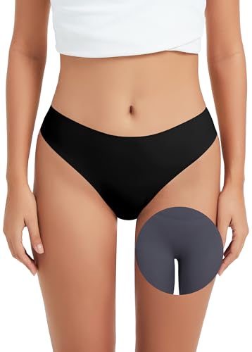 OVRUNS Camel Toe Concealer Thongs Nahtlose Thongs für Frauen hohe Taille unsichtbare Camel Toe Unterwäsche Knickers von OVRUNS