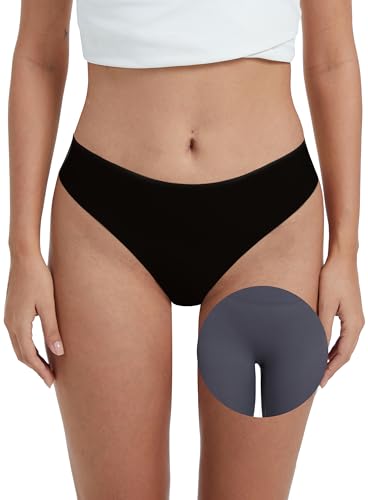 OVRUNS Camel Toe Concealer Thongs Nahtlose Thongs für Frauen hohe Taille unsichtbare Camel Toe Unterwäsche Knickers von OVRUNS