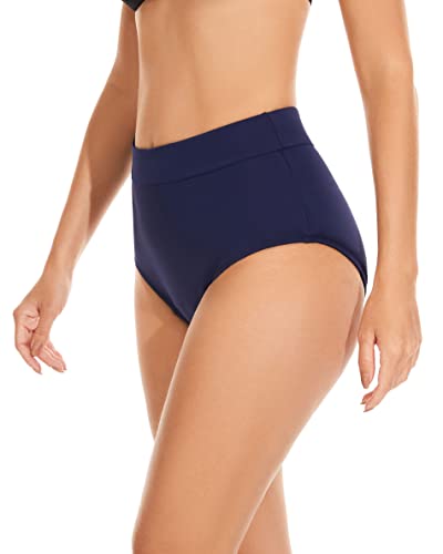 OVRUNS Periode Bademode für Damen Menstruations Badeanzug zum Schwimmen Periode Bikinihose für Teenager Mädchen, Marineblau, S von OVRUNS