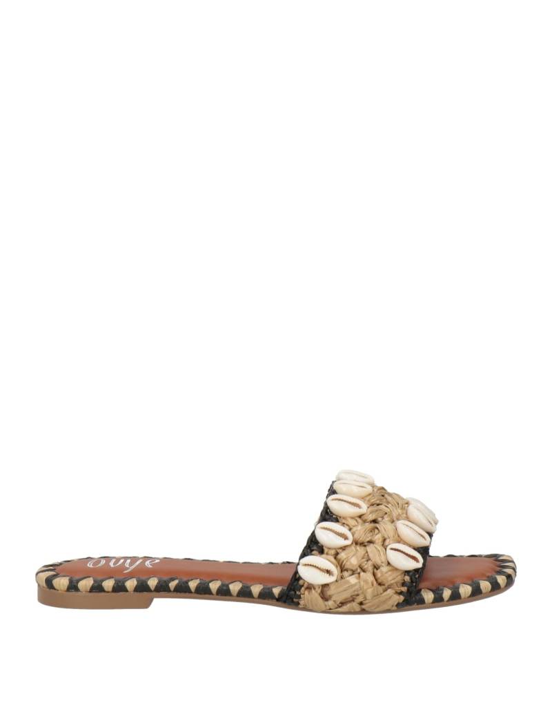 OVYÉ Sandale Damen Beige von OVYÉ
