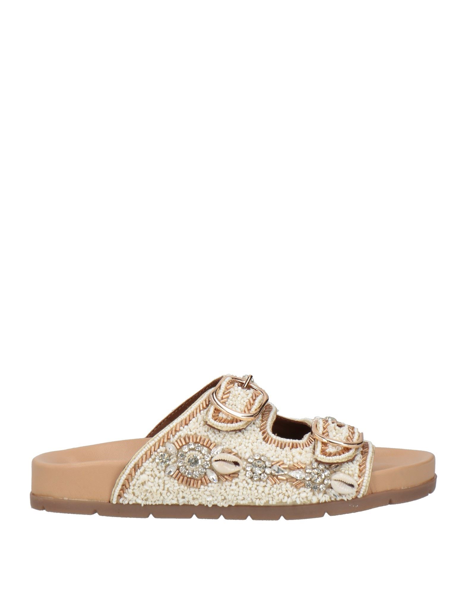 OVYÉ Sandale Damen Elfenbein von OVYÉ