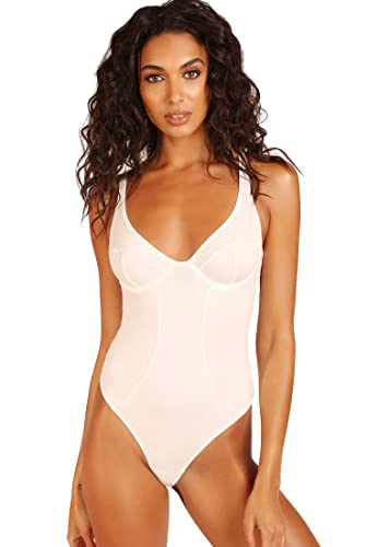 OW Intimates Damen Bea Body Shirt, Weiß, S EU von OW COLLECTION