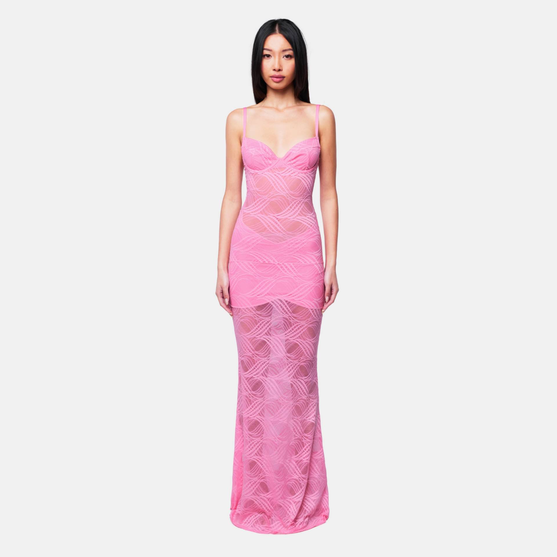OW Collection | FLORA Maxi Dress | Women's Pink Maxi dresses von OW Collection