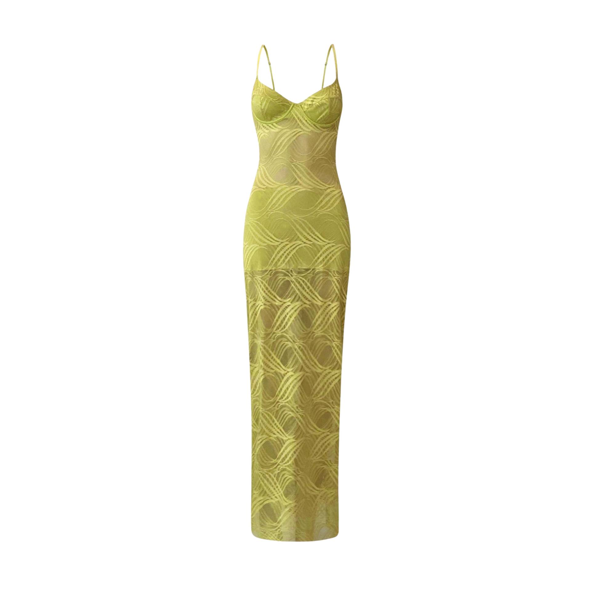 KAYLA Maxi Dress - Green - L - OW Collection - Maxi dresses KAYLA Maxi Dress - Green - L - OW Collection - Maxi dresses von OW Collection