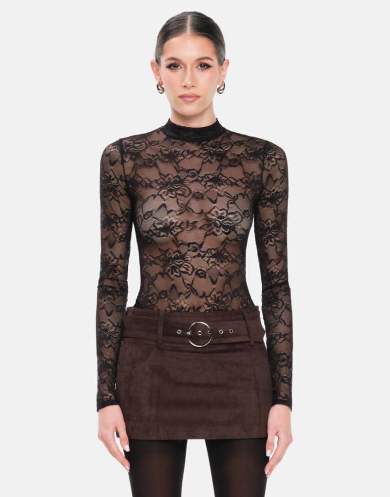 OW Collection - Lydia - Body in Schwarz von OW Collection