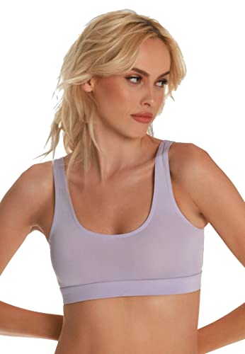 OW Intimates Women's Hanna Top Bra, Violet, L von OW Intimates