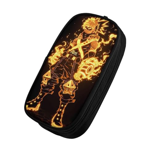 OWECRUT Mzgdk Rnirh Nonc Slbhz Schulmäppchen Hohe Kapazität Schreibwarenbox Einzigartige benutzerdefinierte Modelle Kosmetiktasche Bleistifthalter, Ompga-color1, Einheitsgröße, Schulranzen-Set von OWECRUT