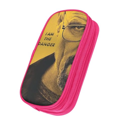 OWECRUT Smis Fh Wztt Xvtrvbpp Schulmäppchen Hohe Kapazität Schreibwarenbox Einzigartige benutzerdefinierte Modelle Kosmetiktasche Bleistifthalter, rose, Schulranzen-Set von OWECRUT
