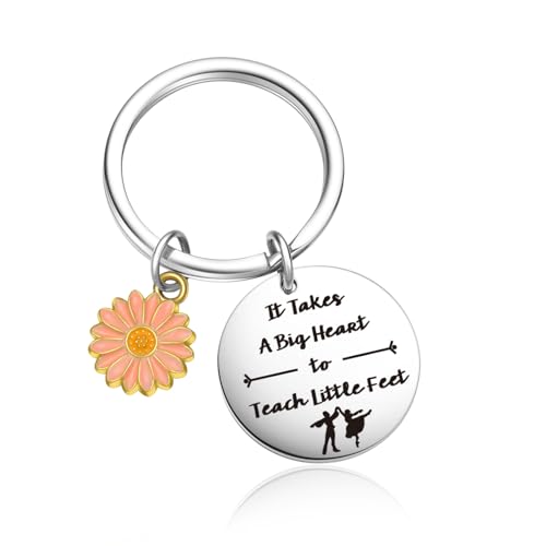 OWHOMS Tanz-Schlüsselanhänger für Tanzlehrer, Schmuck, Tanzmutter, Tanz-inspirierter Schlüsselanhänger, Schlüsselanhänger für Tanzlehrer, Standard von OWHOMS