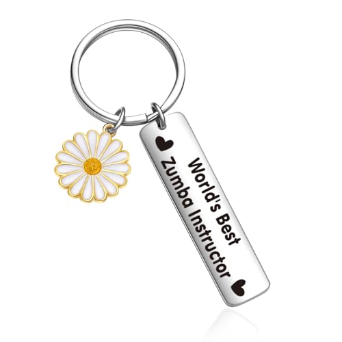 OWHOMS Zumba Coach Gifts Zumba-Schlüsselanhänger, Zumba-Lehrer, Goodbye Schlüsselanhänger, Zumba Dancer Schlüsselanhänger, Zumba-Schlüsselanhänger für Lehrer, Standard von OWHOMS