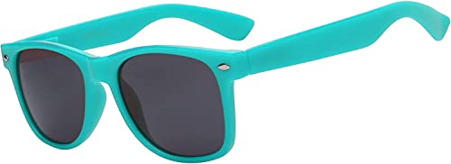 Polarisierte Sonnenbrille, Rauchglas, schützt die Augen des Kindes, Türkis von OWL