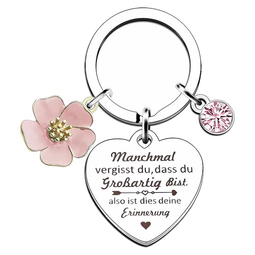 OWLMATE Schlüsselanhänger Damen für Muttertagsgeschenke, Schlüsselanhänger Mama, Mädchen Geburtstag, Geschenk für Freundin, Weihnachtsgeschenke, Tochter Geschenk von OWLMATE
