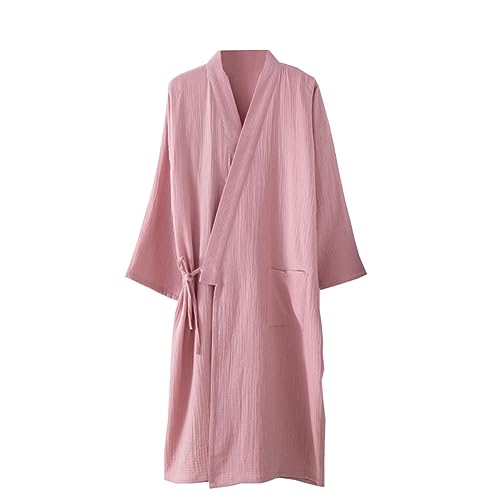 OWLONLINE Unisex-Pyjama im japanischen Stil, Baumwolle, Übergröße, japanische Kimono-Robe, Größe M-O7 von OWLONLINE