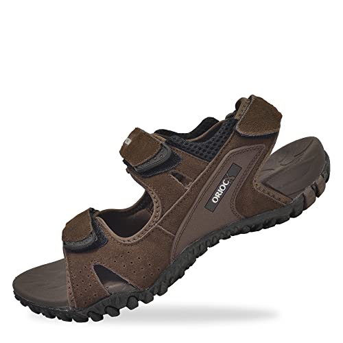 Oriocx Autol - Wasserdichte, leichte und bequeme Wander- und Trekkingsandalen - Herren - Braun 42EU von OX ORIOCX