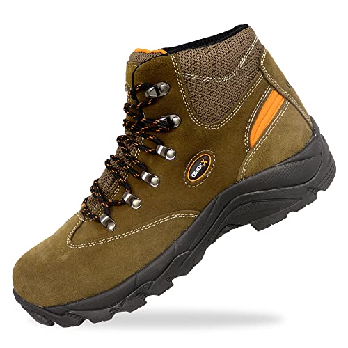 Oriocx Ezcaray - Wasserdichte, leichte und bequeme Trekking- und Wanderstiefel - Herren - Braun 43EU von OX ORIOCX