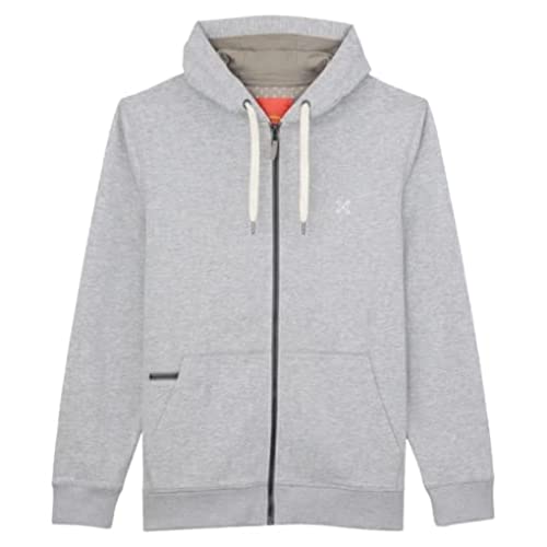 OXBOW Herren P0salet Hoodie Sweatshirt, grau meliert, XL von OXBOW