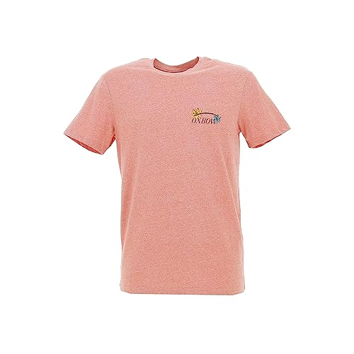 OXBOW P1TEZAKO Kurzarm-T-Shirt mit Siena-Grafik, L, Rosa von OXBOW