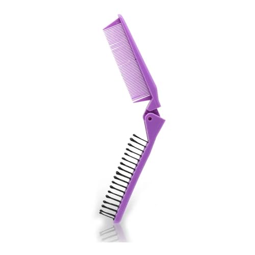 MIUYTRN 1 Pcs Tragbare Reise Klapp Kamm Bürste Massage Haar Kamm Anti Statische Friseur Styling Werkzeug Frauen Persönlichkeit Haarnadel cuicui von OXGQDTDQ