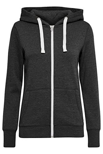 OXMO 9207500 - Olinda Sweatshirt Hoodie, Größe:S, Farbe:Dark Grey Melange (1940071) von OXMO