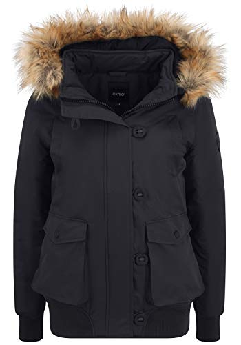 OXMO Acila Damen Winterjacke Damenjacke Jacke, Größe:XL, Farbe:Black (194007) von OXMO