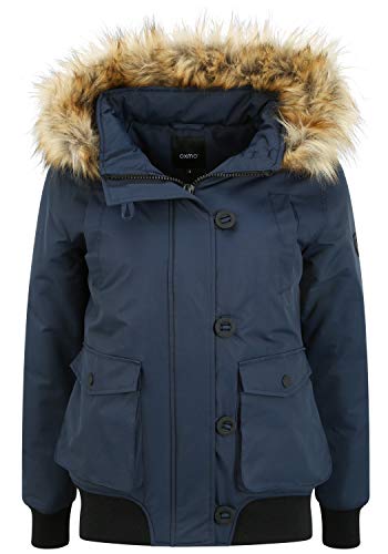 OXMO Acila Damen Winterjacke Damenjacke Jacke, Größe:XL, Farbe:Insignia Blue (194010) von OXMO
