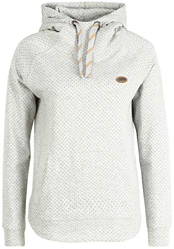 OXMO Amina Damen Kapuzenpullover Hoodie Pullover mit Kapuze, Größe:M, Farbe:Oyster Grey Melange (1401051) von OXMO