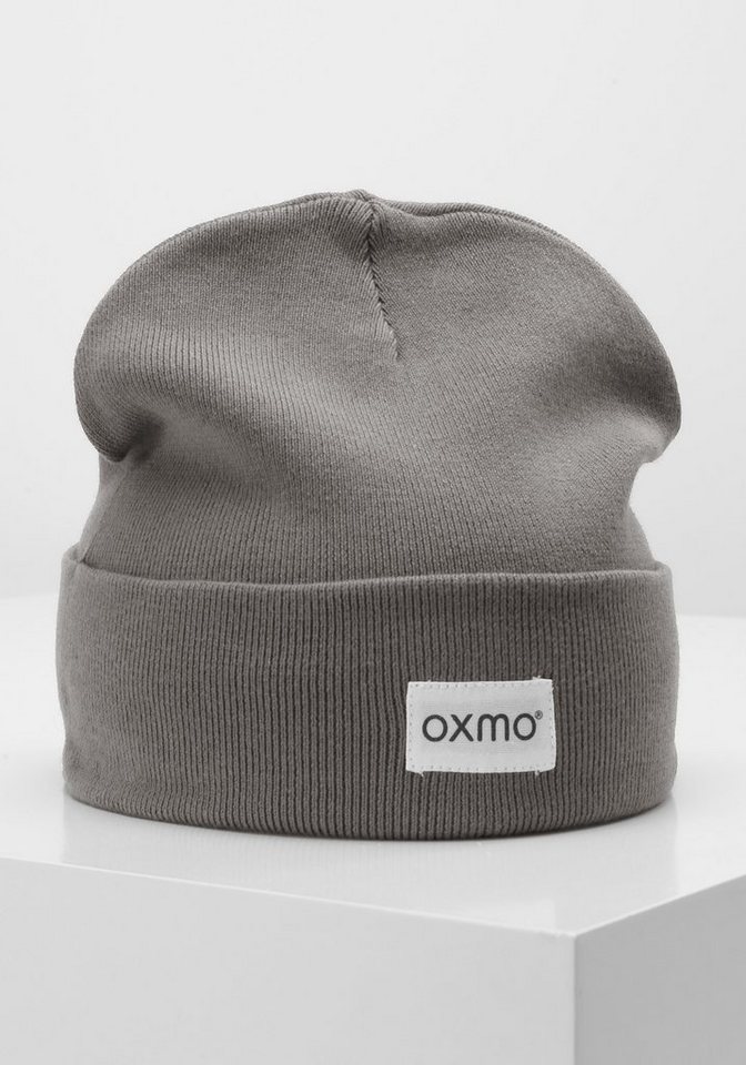OXMO Beanie OXBiene Strickmütze mit Logobadge von OXMO