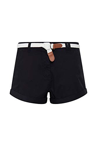 OXMO Chanett Damen Chino Shorts, Größe:34, Farbe:Black (799000) von OXMO