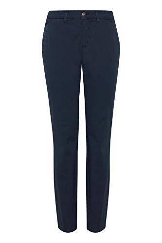 OXMO Chilli Damen Chino Hose, Größe:L, Farbe:Mood Indigo (194025) von OXMO