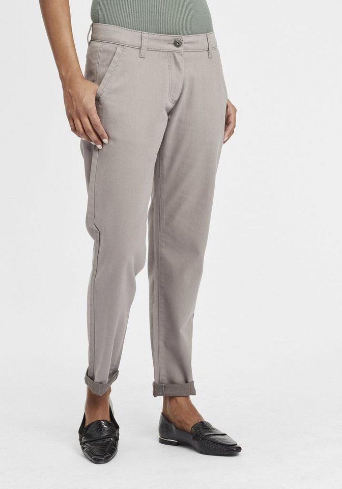 OXMO Chinohose OXDoneta Klassische Chino Stoffhose in softer Twill-Qualität von OXMO