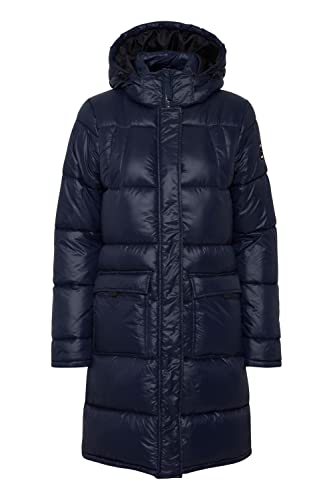 OXMO Daina Damen Steppmantel Wintermantel Winterjacke gefüttert, Größe:S, Farbe:Total Eclipse (194010) von OXMO