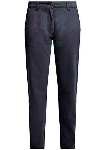 OXMO Doneta Damen Chino Hose Stoffhose, Größe:42, Farbe:Insignia Blue (194010) von OXMO