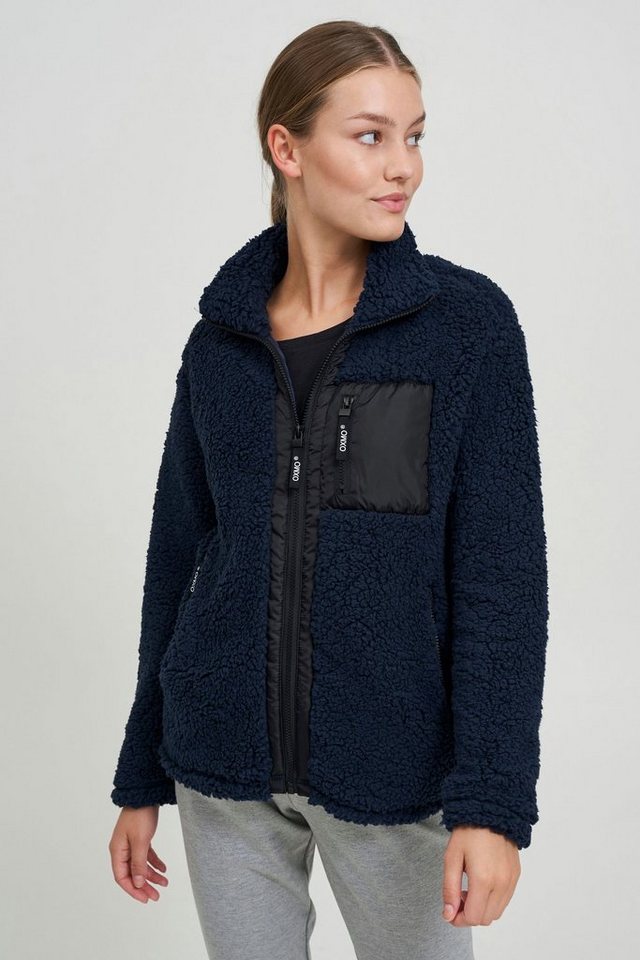 OXMO Fleecejacke OXEllin Fleecejacke mit Brusttasche von OXMO